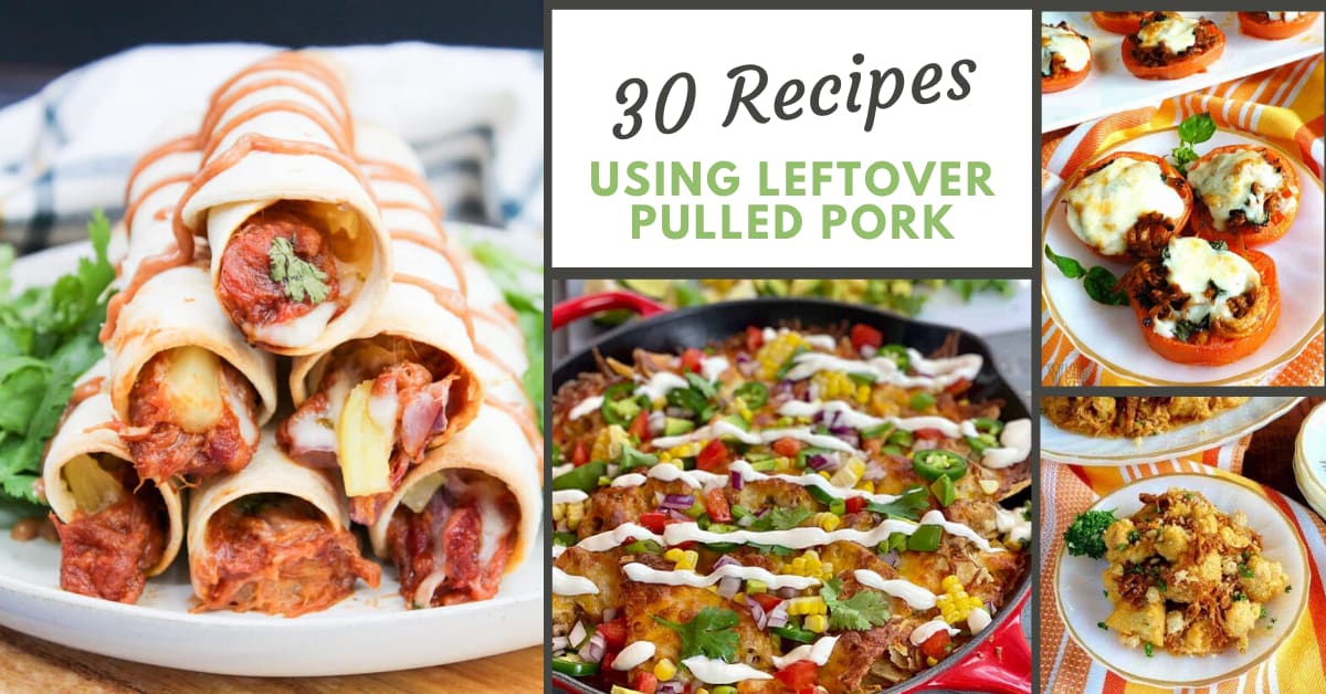 30 Ways To Use Leftover Pulled Pork
