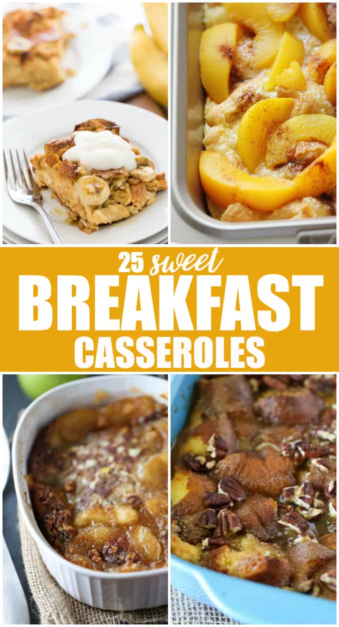 25 Sweet Overnight Breakfast Casseroles