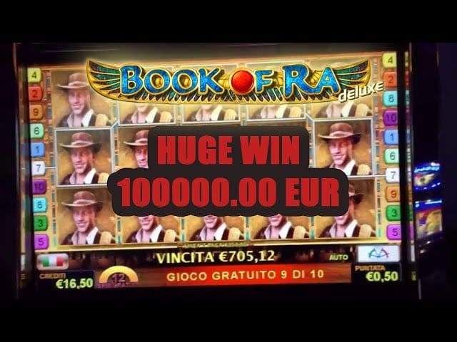Book of Ra Deluxe Slot BIG WIN 100K EUR