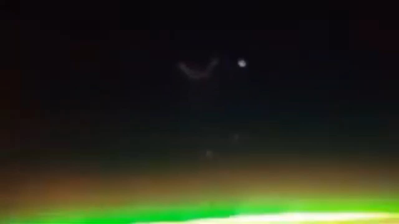 UFOs Sighted From ISS ( June 18, 2021 )