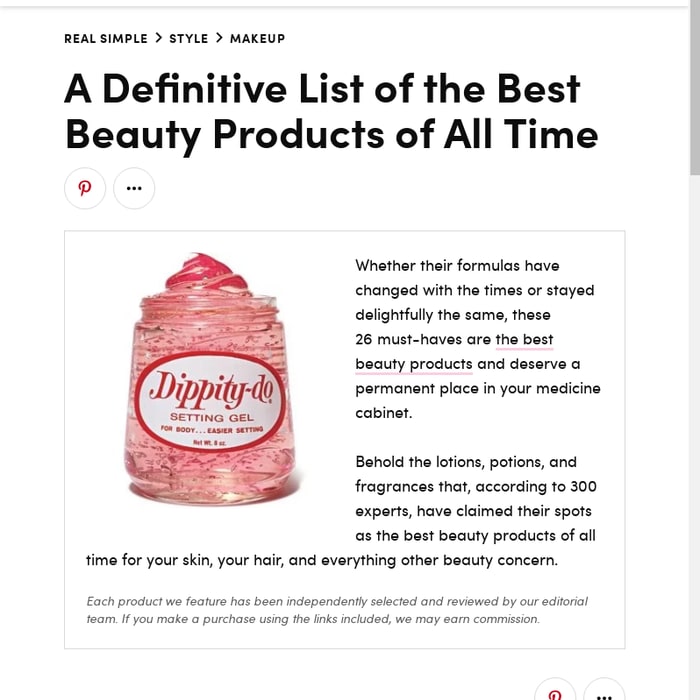 A Definitive List of the Best Beauty Products of All Time