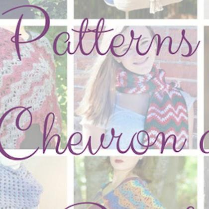 15 (Mostly Free) Crochet Patterns for Chevron and Ripple Accessories for Women