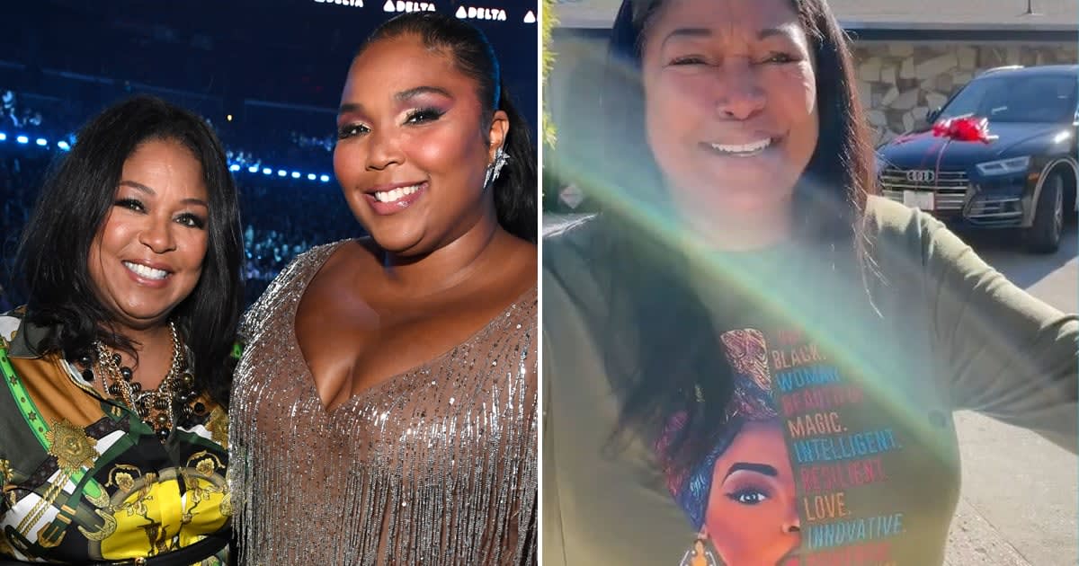 Grab Some Tissues and Watch This Sweet Video of Lizzo Surprising Her Mom With a New Car