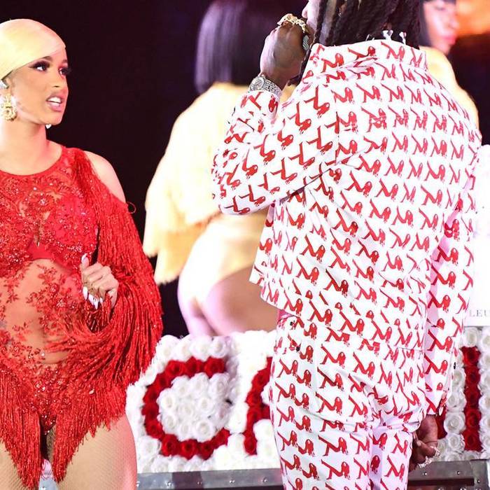 Offset Crashed Cardi B's Concert And Begged Her To Take Him Back