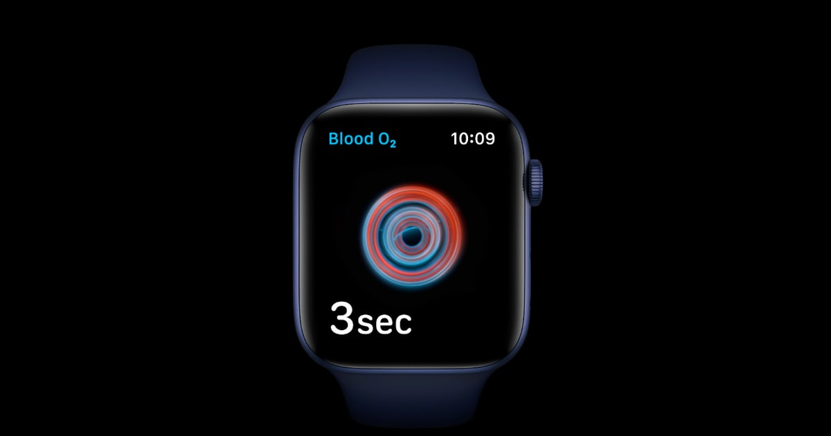 Apple is using its new blood oxygen measurement tool to study COVID