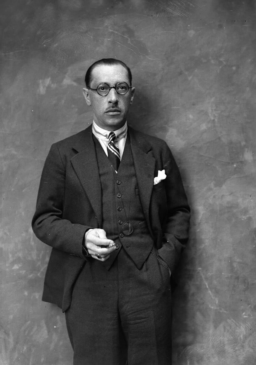 Famed Russian-American composer Igor Stravinsky is best known for his ballets “The Firebird,” “Petrushka,” and “The Rite of Spring.”