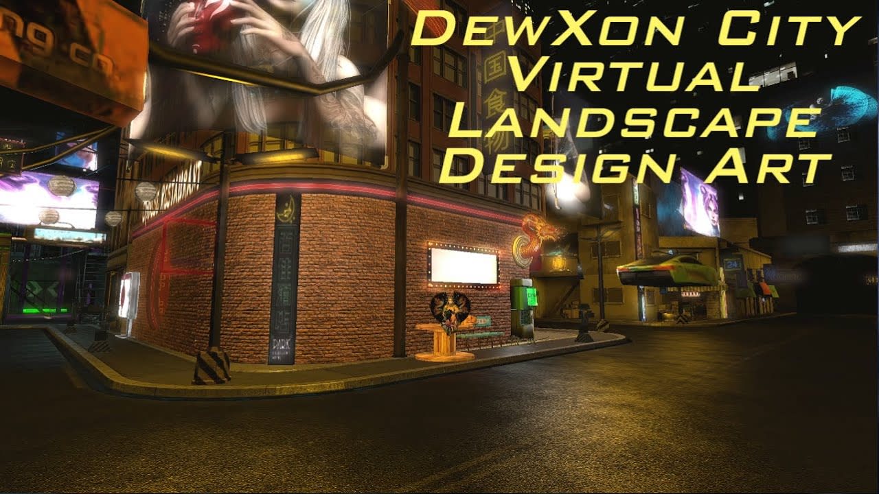 DewXon City: Virtual Reality Design Art