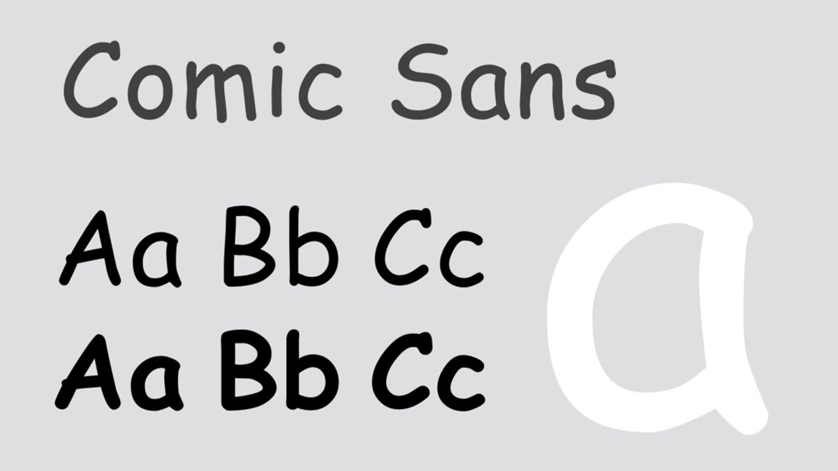 Is Comic Sans really as bad as people think?