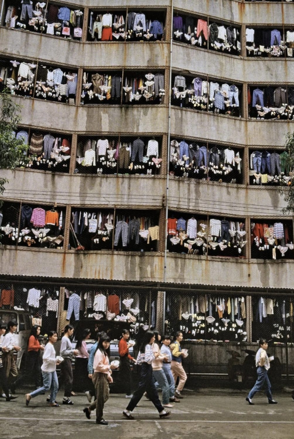 Female workers’ dormitory, 1986, Shenzhen