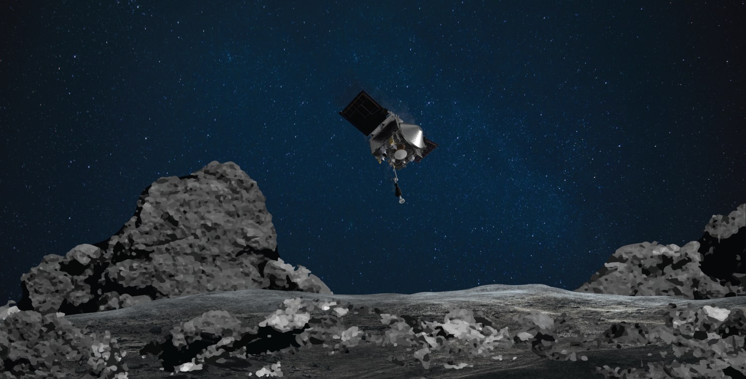 REx Spacecraft Successfully Touches Asteroid