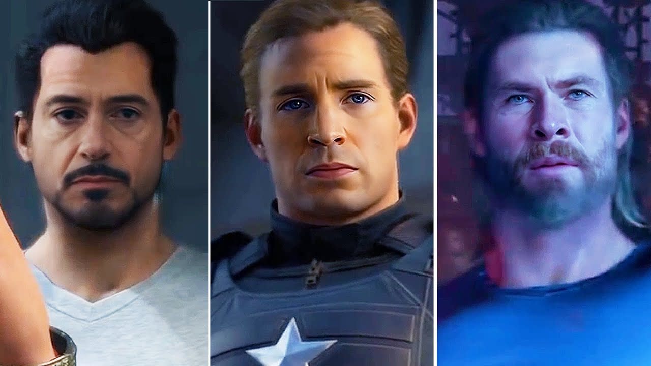Marvel's Avengers Game with the MCU Cast
