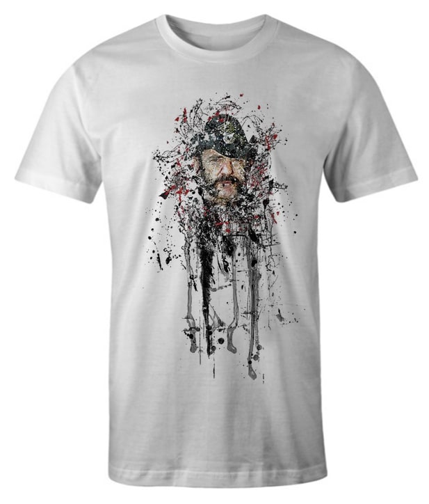 Lemmy Motorhead impressive graphic T Shirt