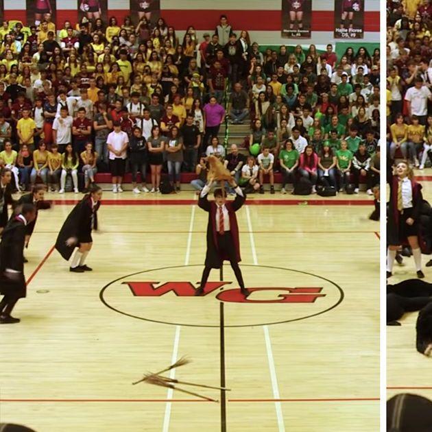 When This School Dance Team Brought Harry Potter To Life, They Made Magic On The Floor
