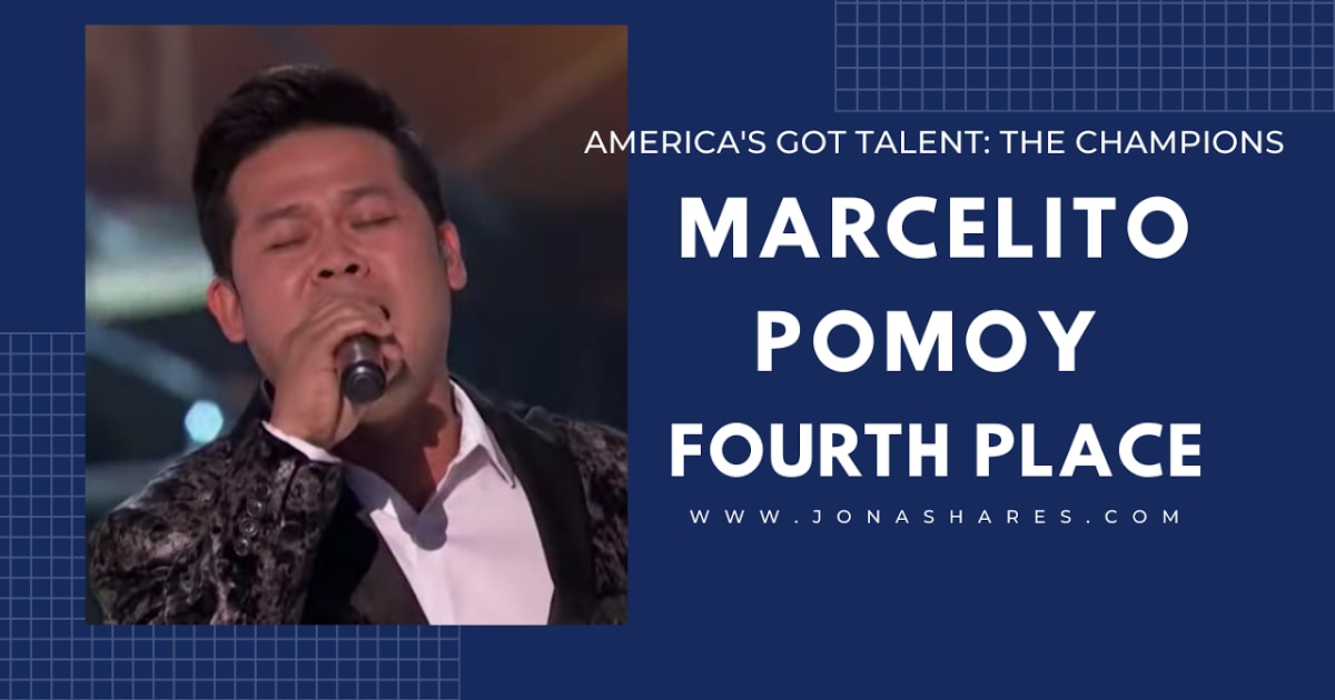 AGT: The Champions: Marcelito Pomoy, 4th Place