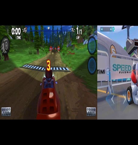 Beach Buggy Racing 2 VS Speed Drifters IOS-Android-Review-Gameplay-Walkthrough-Compare