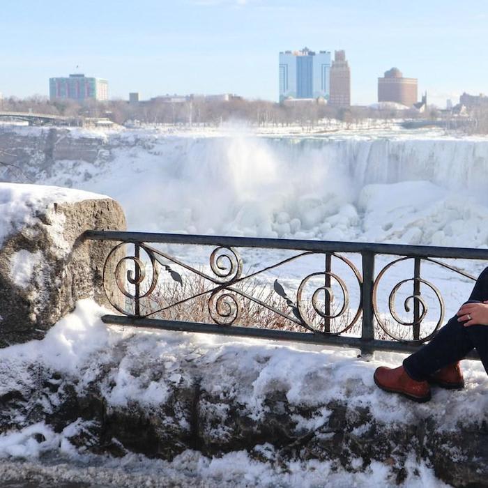 Witness the Winter Wonderland of a Frozen Niagara Falls - Travel To Blank Walking Guide