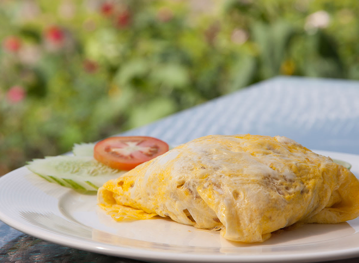 The #1 Most Dangerous Way To Cook An Omelet