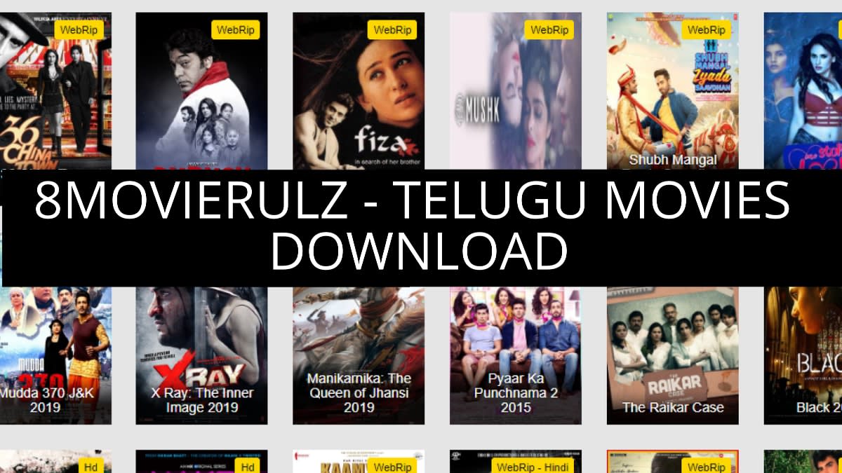 8Movierulz Ps: 8 Interesting Facts About Telugu Movie Download Site