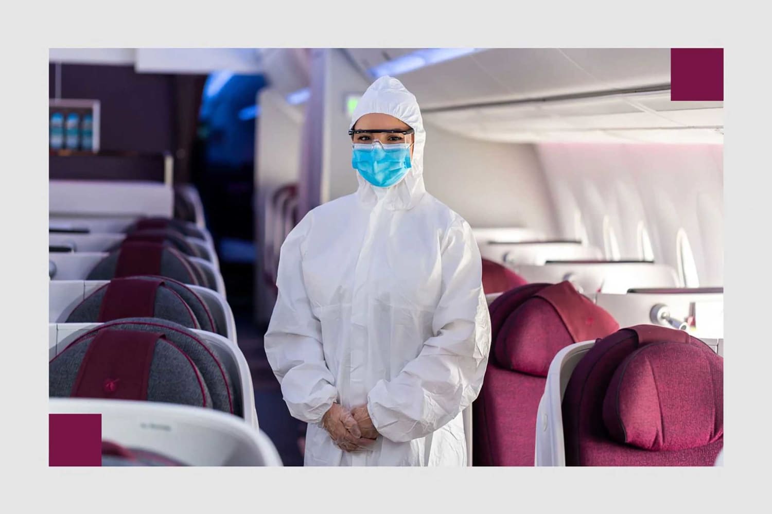 People are wearing hazmat suits on planes, but should they?