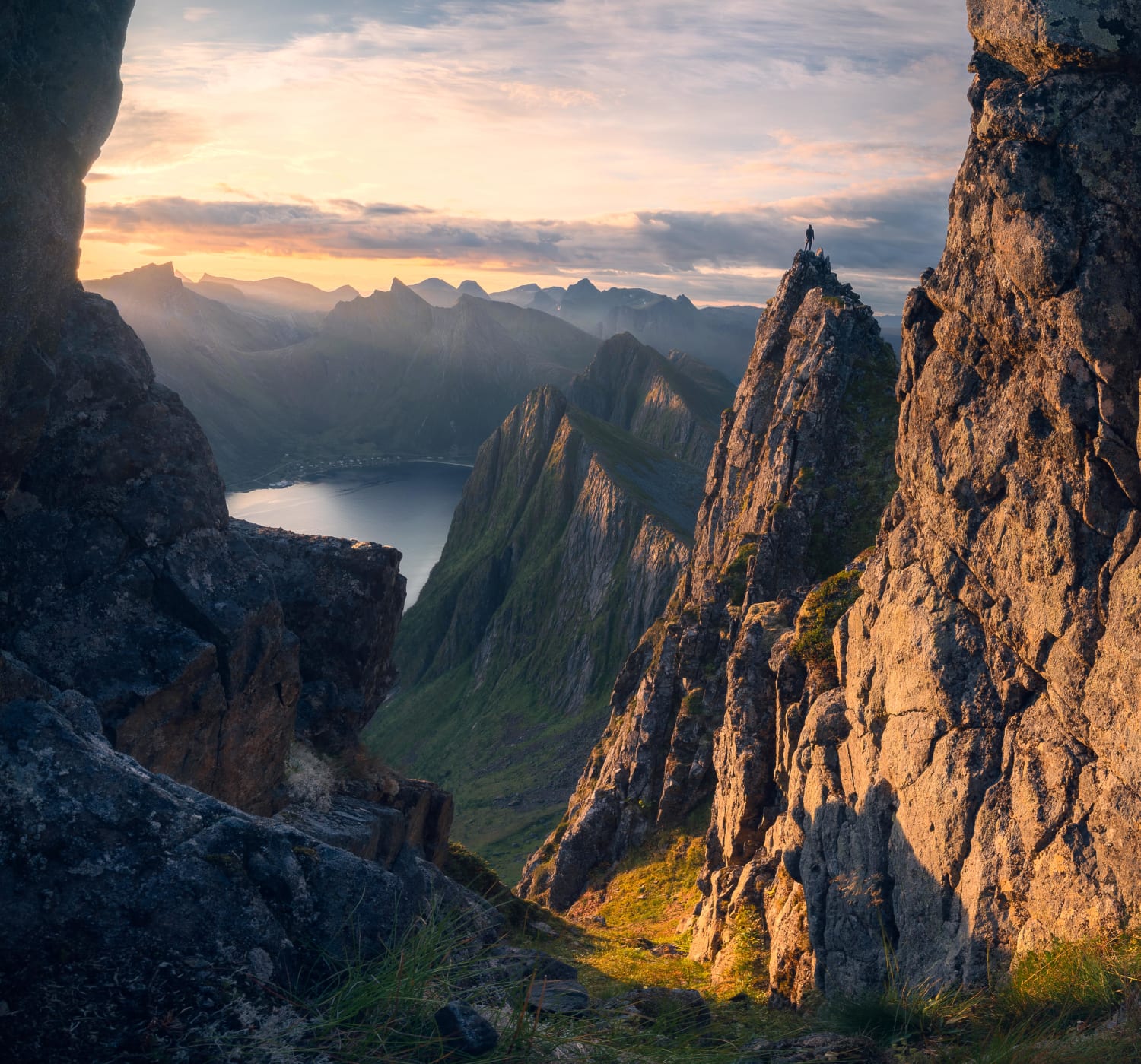 First light in the island of Senja, Norway.