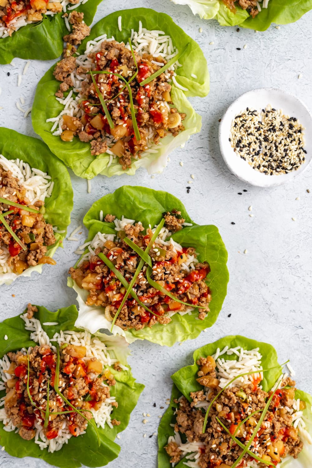 I cannot get enough of these flavorful Asian Chicken Lettuce Wraps!