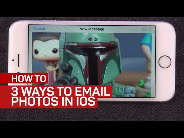 3 ways to email photos in iOS (CNET How To)