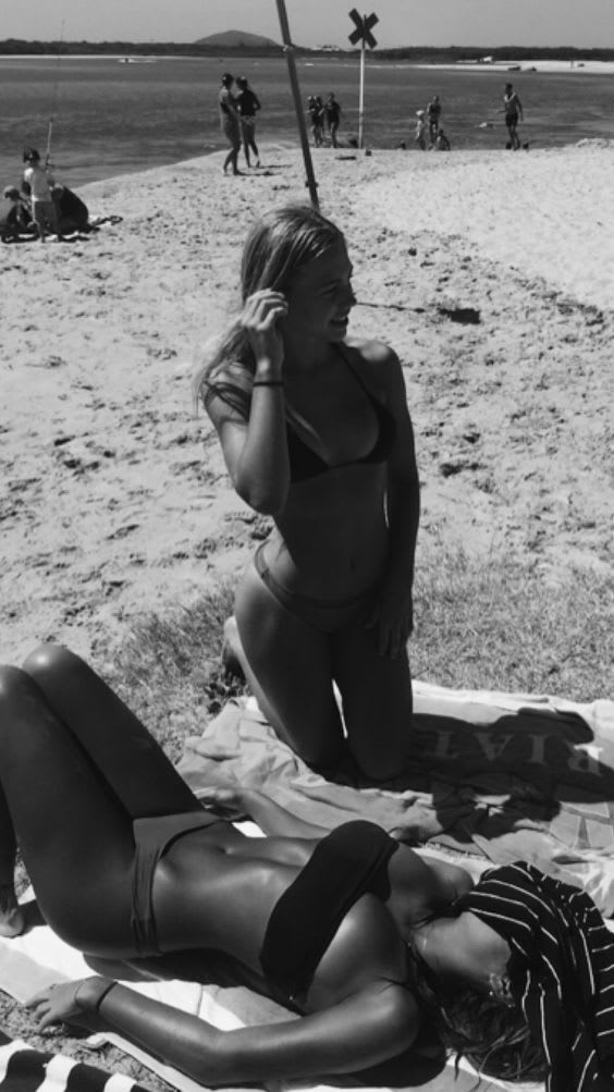 Pin by Cara Jourdan on SwimSuit | Summer photos, Black and white, Black n white