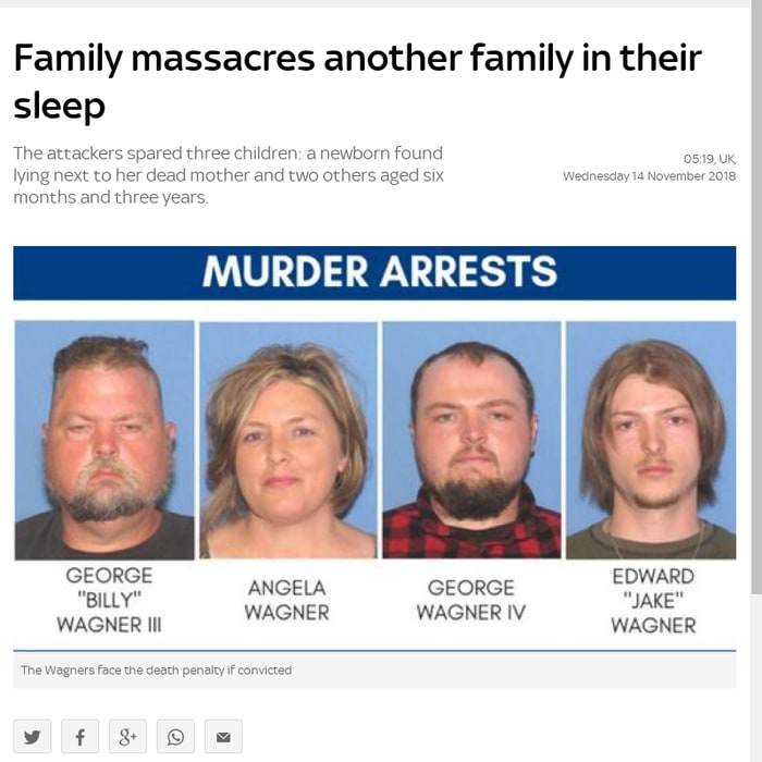 Family massacres another family in their sleep