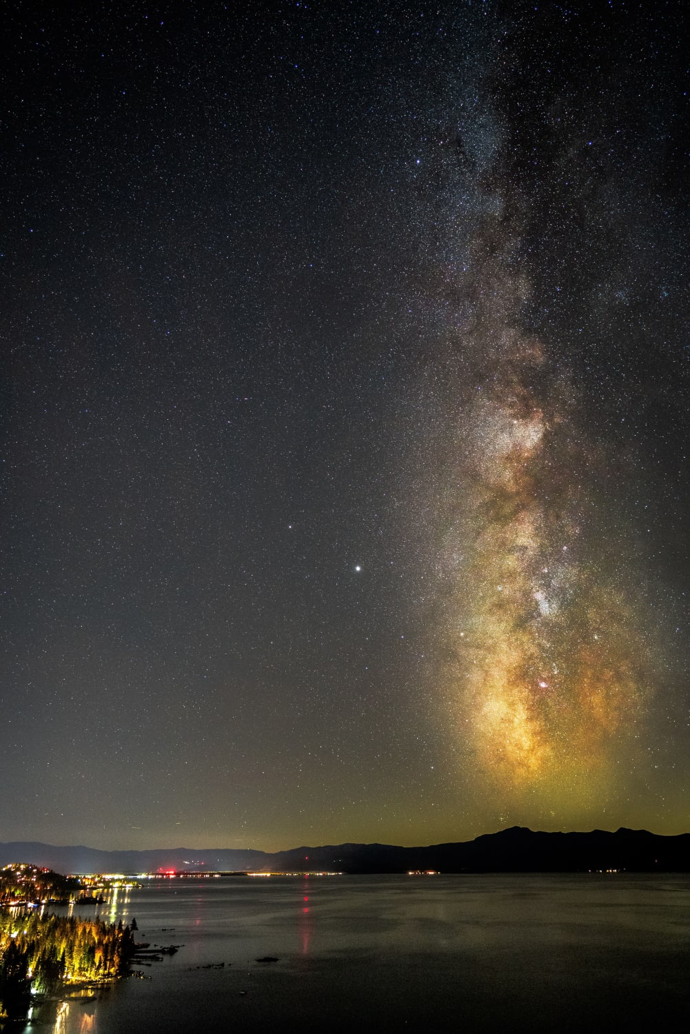 Chasing the Milky Way in Lake Tahoe