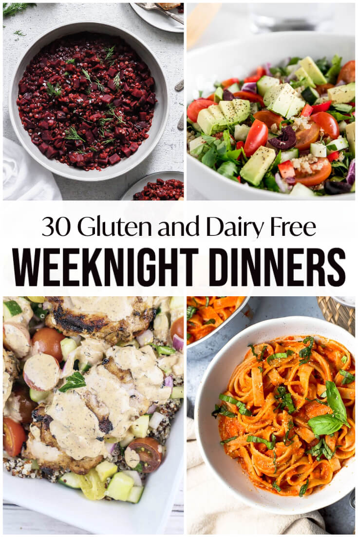 30 Gluten Free Dairy Free Recipes for your Weeknight Dinners