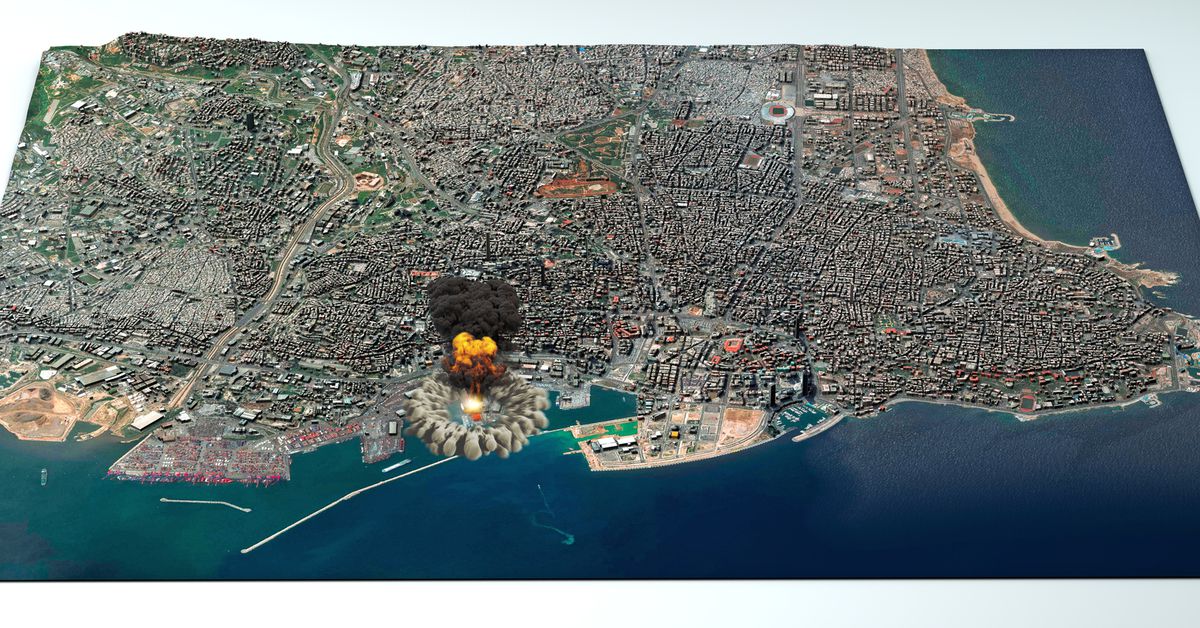 Why the Beirut blast created a mushroom cloud