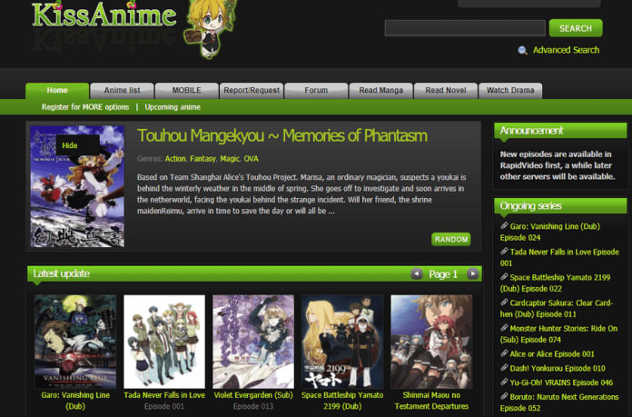 Kissanime Website Alternatives to Watch Free Anime Online Kissanime