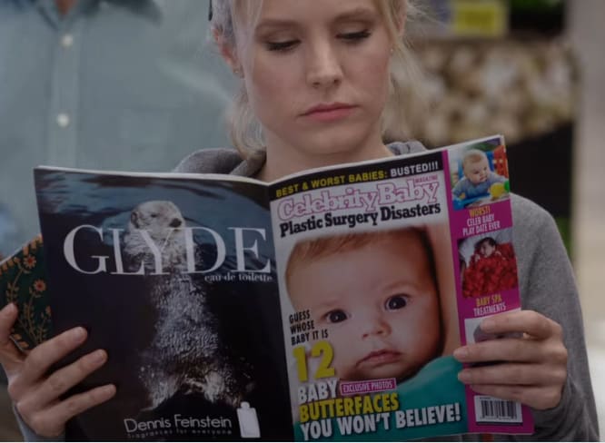 Easter Egg hidden in Season 1. (Ep 12) - the back of the magazine is the same otter that was in the Welcome to the Good Place video