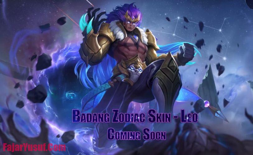Tanggal Rilis Skin Zodiac Leo Badang Beserta Teaser Gameplay