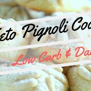 Keto Pignoli Cookies - Low carbohydrate & Dairy products Free