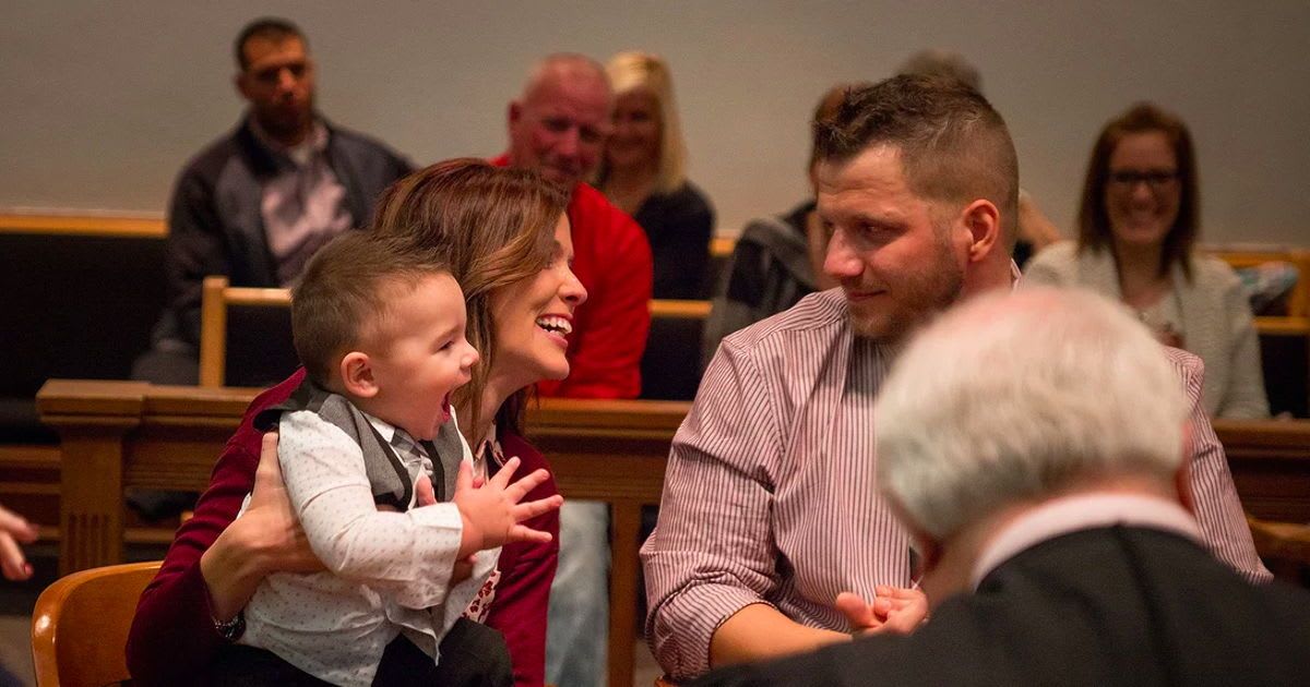 Toddler Yells 'Dad!' In Courtroom The Moment His Adoption Goes Through