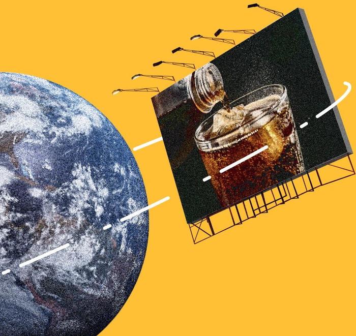 Space Billboards Are Just the Latest Orbital Stunt