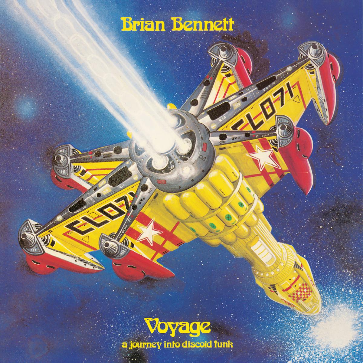 Album Cover for "Voyage (A Journey Into Discoid Funk)" by Brian Bennett, 1978