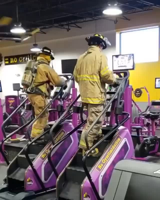 These firefighters climbed 110 flights of stairs to honor the firefighters who lost their lives on 9/11