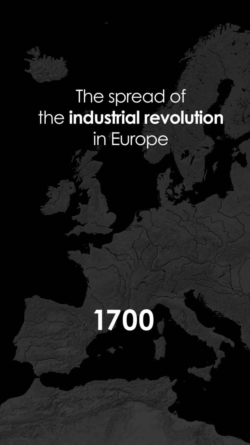 Spread of the industrial revolution in Europe