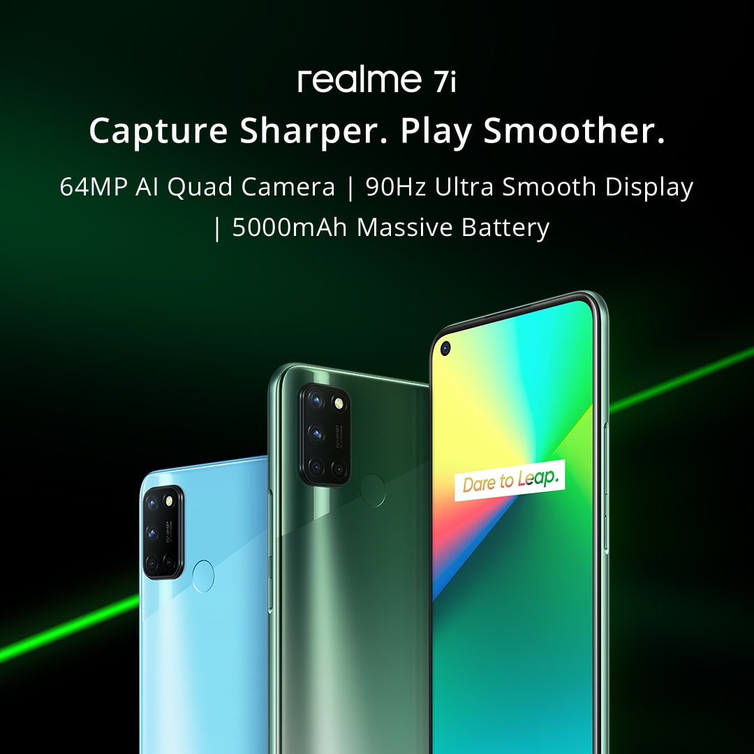 Realme 7i Officially Launches In The UAE For AED 799 - Latest Tech News, Reviews, Tips And Tutorials