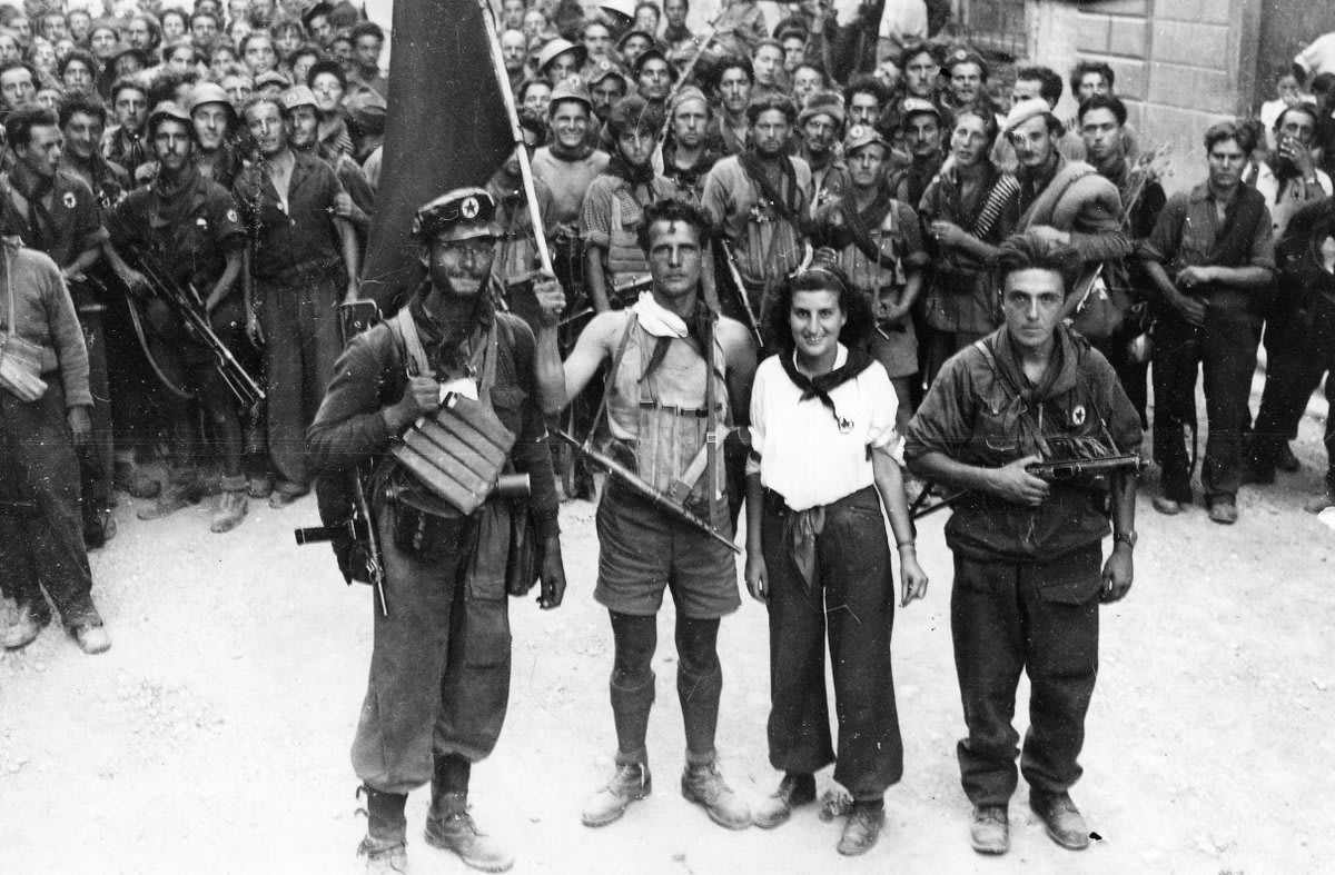 OtD 10 Sep 1943 in Piombino, Italy a popular uprising took place against the Nazis who occupied the city following the Italian fascist surrender. The working class steel town had a great libertarian tradition, especially of revolutionary syndicalism.