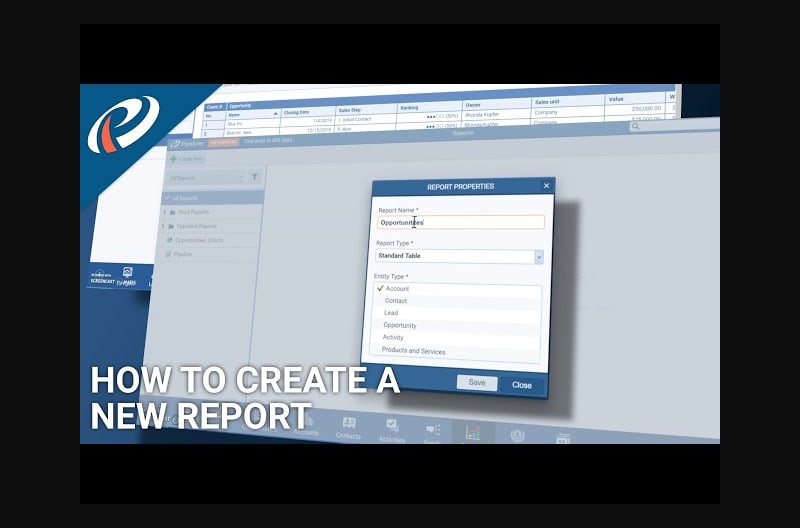 How to Create a New Report in CRM Mobile Application