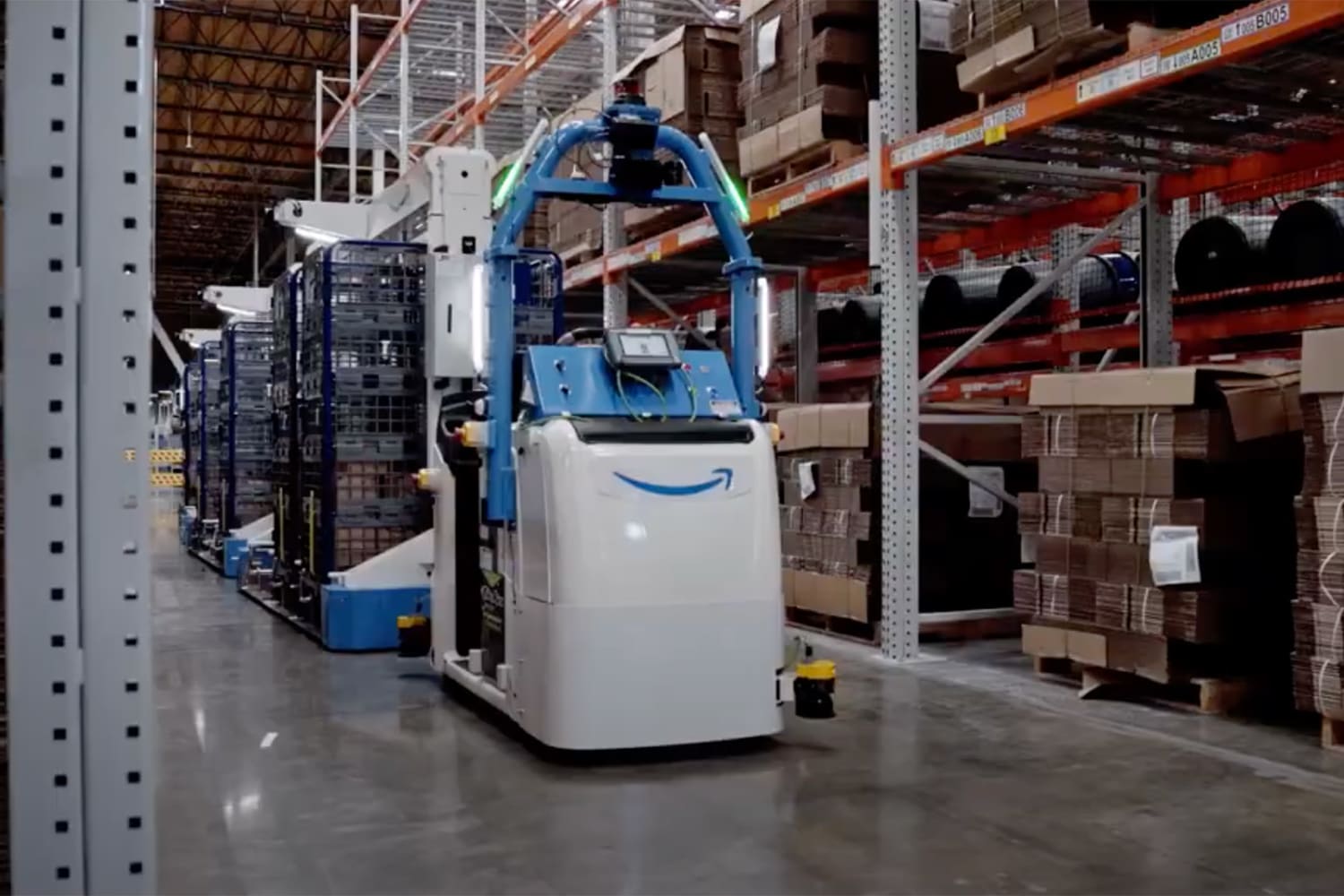 Amazon hopes more robots will improve worker safety