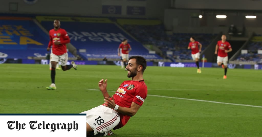 Bruno Fernandes stars as Manchester United beat Brighton to keep Champions League hopes alive
