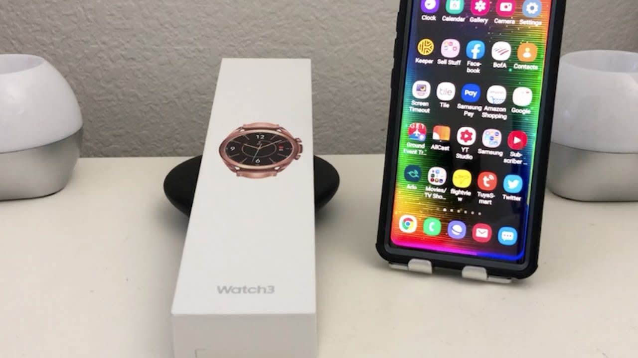 Unboxing And First Impression Of The Galaxy Watch 3.