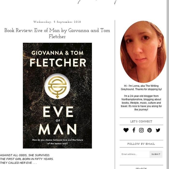 Book Review: Eve of Man by Giovanna and Tom Fletcher