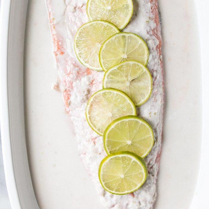 3-Ingredient Coconut Lime Salmon