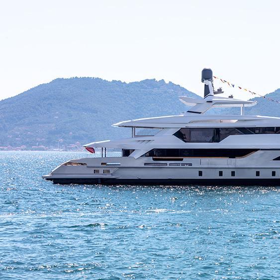 Baglietto Floats the Largest Superyacht at Cannes