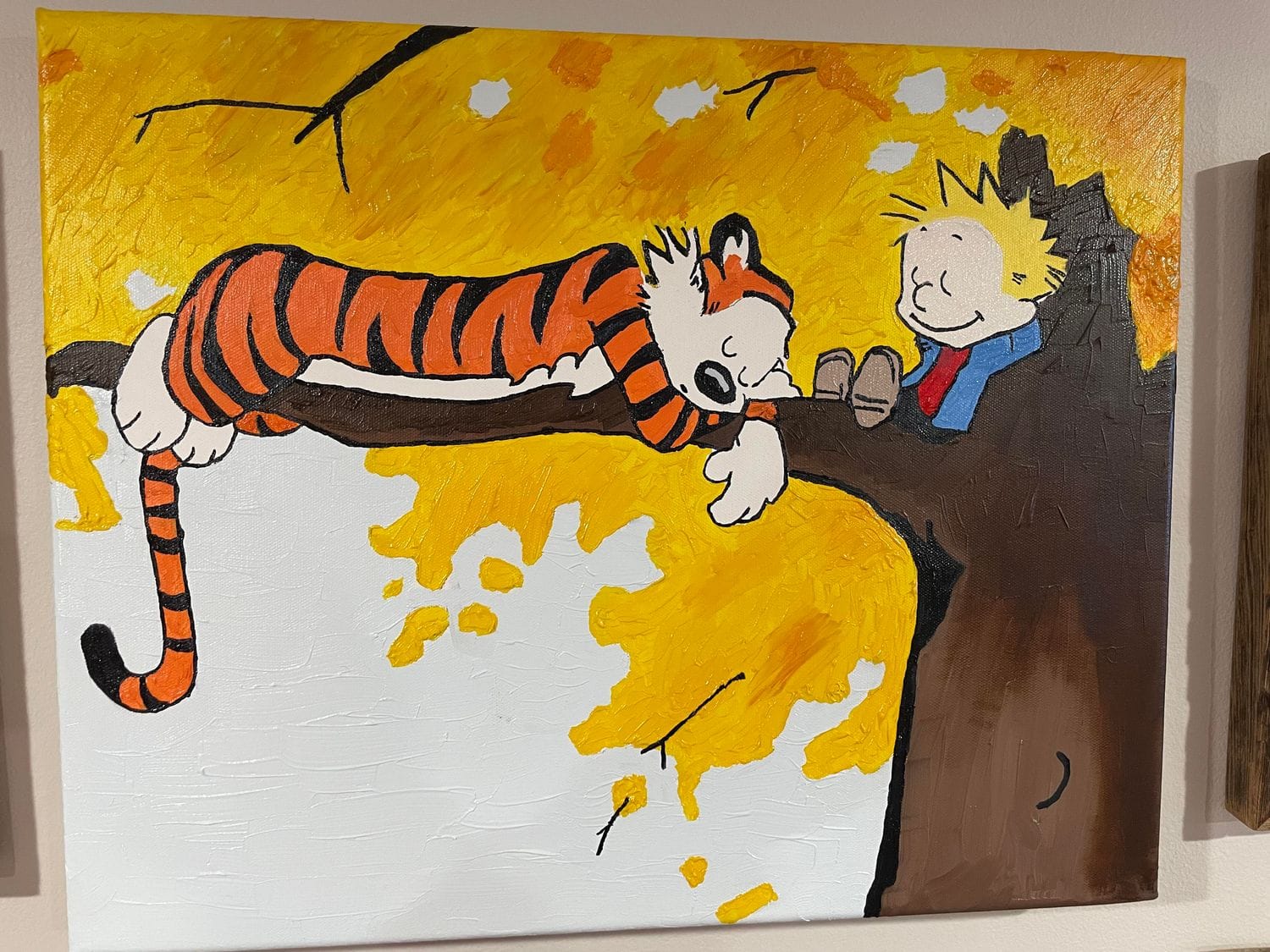 Just finished painting this. What are your guys thoughts. Oil on canvas ...